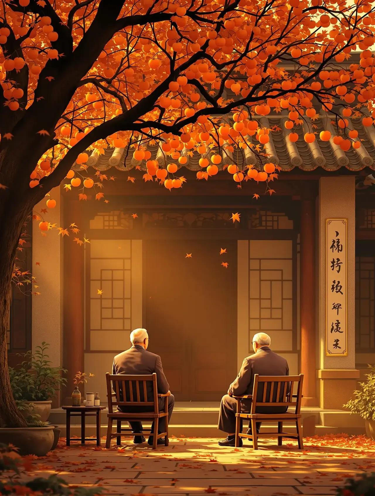 《老院子的春天》短剧封面 - 年代、家庭、亲情题材
